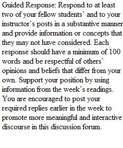 Week 1 - Discussion Forum 1